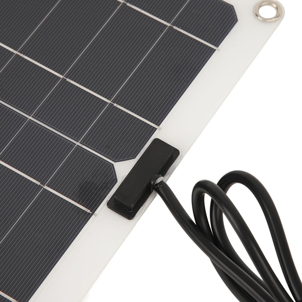 Solar Panel with Controller Monocrystalline 250W Dual USB Port Charging 12V 24V 48V High Conversion 