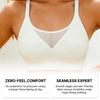 Zeriluna Breathable Mesh Wire-free Sexy Bra - Soft, Comfortable, Gentle Support, Skin-friendly.