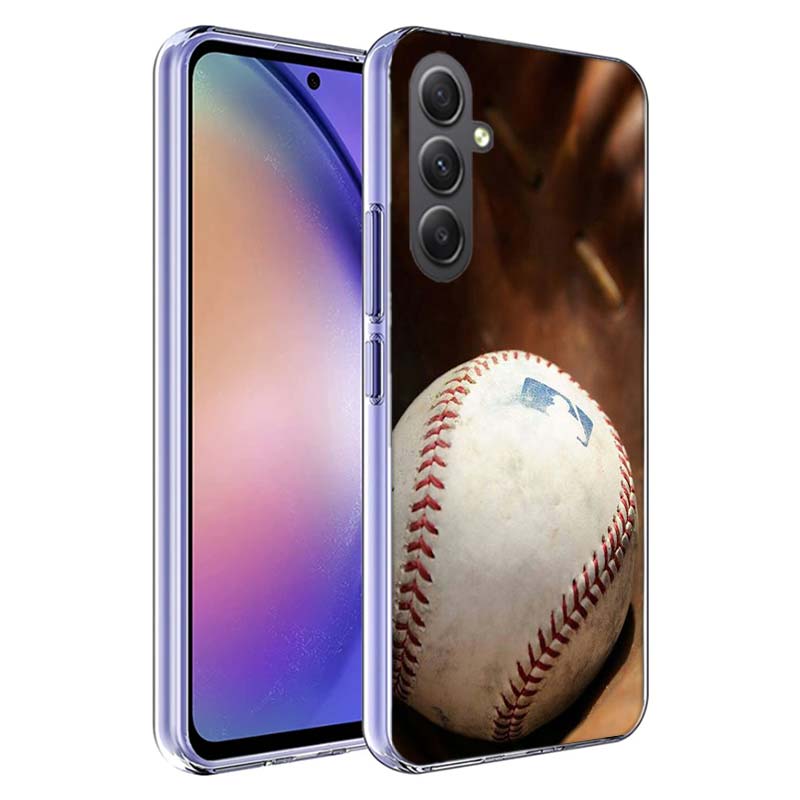 Baseball Cover For Samsung A54 A34 A24 A14 A53 A33 A23 A13 A52S A32 A22 A12 Phone Galaxy A03 A04 A02S A42 A73 TPU Case