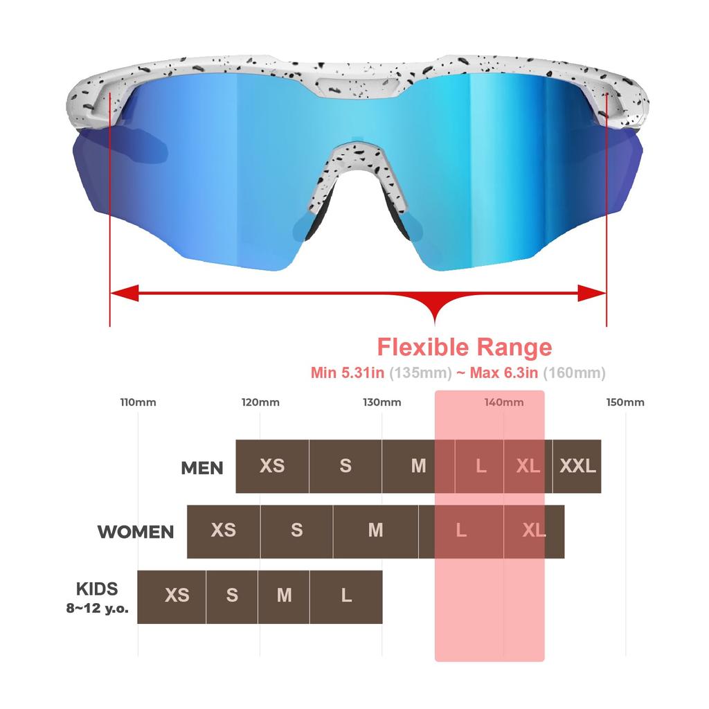 S596 Sports Shades Sunglasses for Men and Ideal for Mountain and Outdoor [ER00] Women, Baseball, Running, Cycling, Volleyball, Biking, Sports. Gift.
