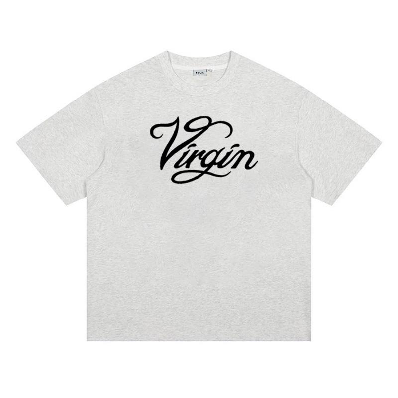 Mens TShirt Virgin Cotton Oversized Gothic Summer Short Sleeve Tops Tees Korean Fashion Y2k Streetwear Vintage Unisex Clothing