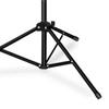 Folding Sheet Music Stand Black Space Saving Adjustable Height Stable Music Score Stand for Performance