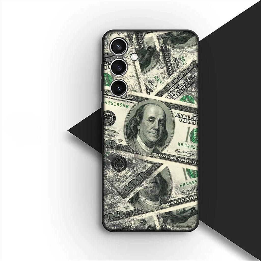 Protective Cover Moneys 100 D-Dollars Wallpaper for Xiaomi Poco C85 C71 C65 C61 X7 X6 X5 M6 M8 F6 F7 F8 Ultra Pro C75 Phone Case Poco F6 Pro