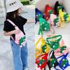 Sac à bandoulière pour enfants dinosaure de dessin animé - Sac d'école mignon à une épaule pour tout-petit