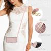 Fashion Elegant Crossbody Wallet Cards Solt Leather Case for Samsung Z Fold 3 4 5 6 7 Book Kickstand Shockproof  Skin Feel Cover