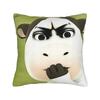 Funny Grassland Cattle Meme  Pillow Case  Fashion Pillow Cover Soft Pillowcases For Living Room Chair