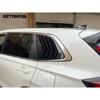 For Honda CR-V CRV  2024 2025 Carbon Fiber Rear Window Louvers Shutter Spoiler Cover Trim Exterior Accessories Car Styling