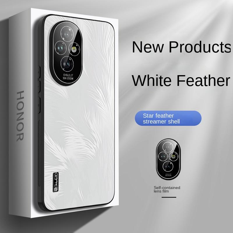 

Для Honor 200 200 Pro Гальванизированное Звездное Небо Текстура Пера Объектив Все-в-Одном Ударопрочный Чехол для Телефона с Защитой от Отпечатков Пальцев For Honor 200 Pro