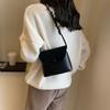 Vintage Leather Crossbody Bags for Women 2024 Designer Brand Female Small Flap Shoulder Underarm Bag Armpit Handbags and Purses