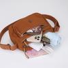 Nylon Small Square Bag Women's Shoulder Crossbody Bag Multi-Layer Mother Bag