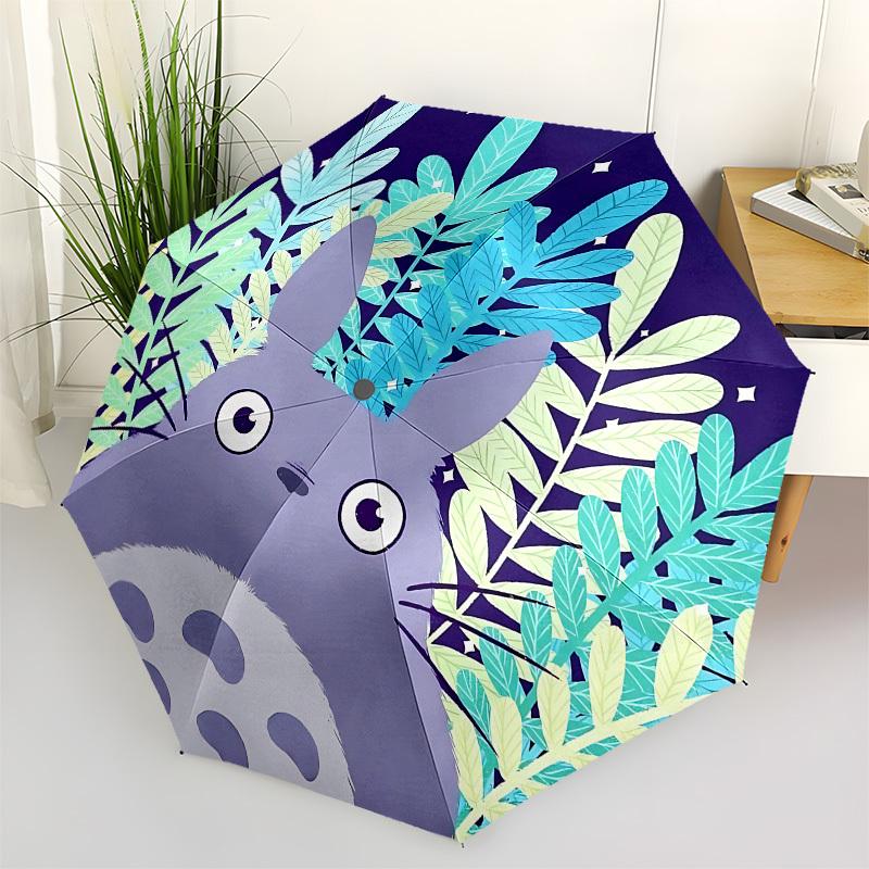 

Totoro, Forest SpiritThemed Automatic Opening and Closing Umbrella 8 Ribs, Suitable for Leisure and Going Out, Outdoor Accessory, Gothic S