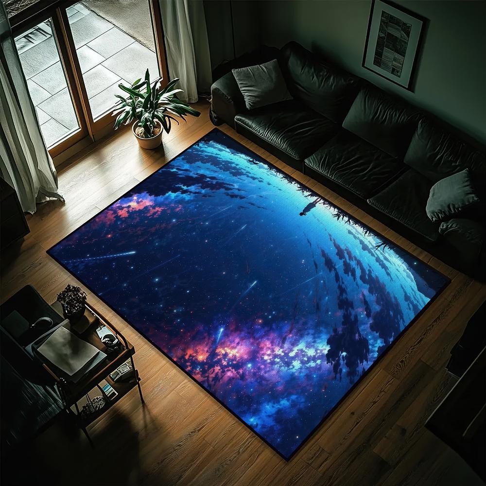 

Anime G-Girl Sky Milky Small Carpet Soft Fluffy Bedside Kitchen Bath Living Room Floor Mat Rug Home Decor 50x80cm