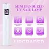 Handy Rechargeable LED Nails Lamp Offering Rapid Polish Setting In Portable Size