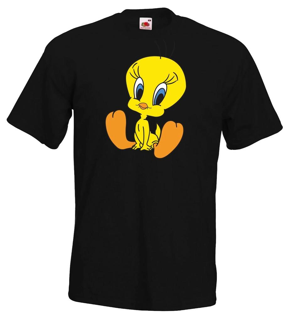 Youth Designz Tweety Mens Printed T-Shirt Funny Looney Bugs Bunny Tunes Fun