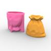 Sack Resin Molds Silicone for Vase, Epoxy Resin Mold for Flower Vase, Silicone Molds for Resin Casting, DIY Art Crafts