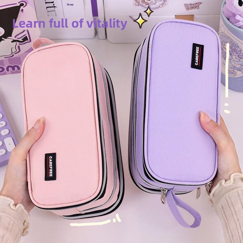 School Supplies Back To School Essential Pencil Case, Large Capacity Stationery Organizer Student Stationery Box