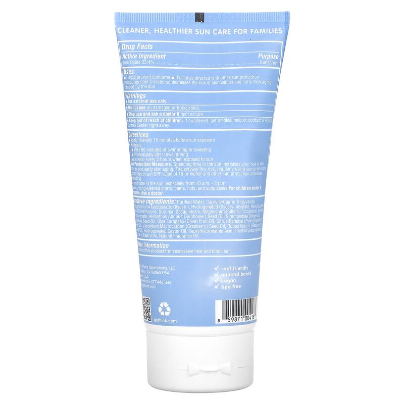 Thinksport, Sunscreen, SPF 50, 6 Fl Oz (177 Ml)
