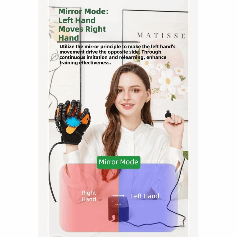 Intelligent Finger Trainer Mirror Image Hand Recovery Massager  Stroke Rehabilitationilitation