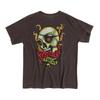 The Goonies Unisex Adult Tattoo Skull Vintage Wash Back Print T-Shirt