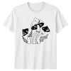 Mystical Mushroom Moon Stars TShirt Fungi Art Birthday Gift For Him And Her