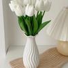 6/10pcs Artificial Tulip Flowers Home Decor Fake Flower Arrangements for Living Room Bedroom Desk Garden Decor