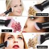 Falliny Retractable Kabuki Makeup Brush, Angled Travel Powder Blush Brush, Foundation Makeup Brush with Cover, for