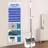 YIXI Foldable Broom and Dustpan Set