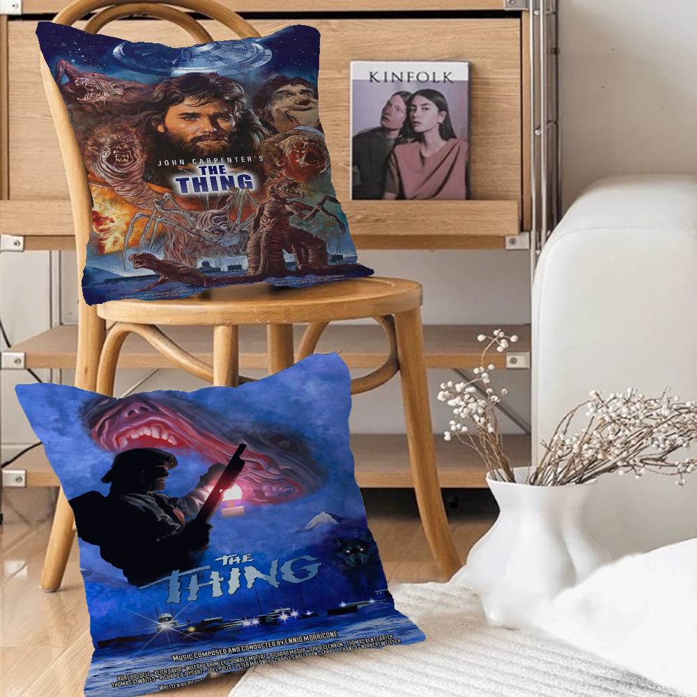 Classic Horror Movie The Thing Pillow Cover Sofa Cushion Cover Home Room Decoration Children Gift