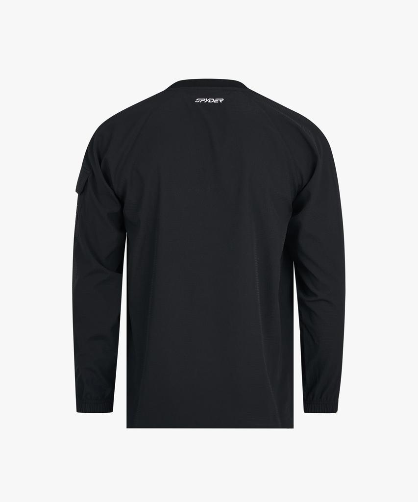 SPYDER Men'S Seersucker Long Sleeve T-Shirt Spkpcnrl304Mblk