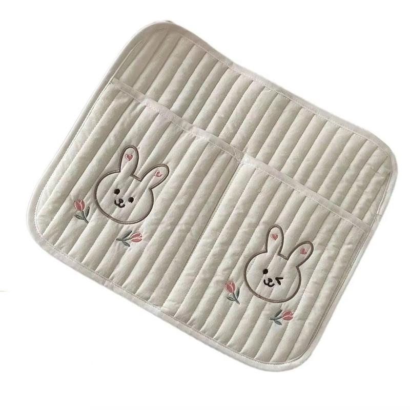 

M-Modern-Baby Bag Organizer Multi-Pocket Bed Storage Pouch Bedside Pocket Hangable Diaper Storage Organizer Crib Organizer