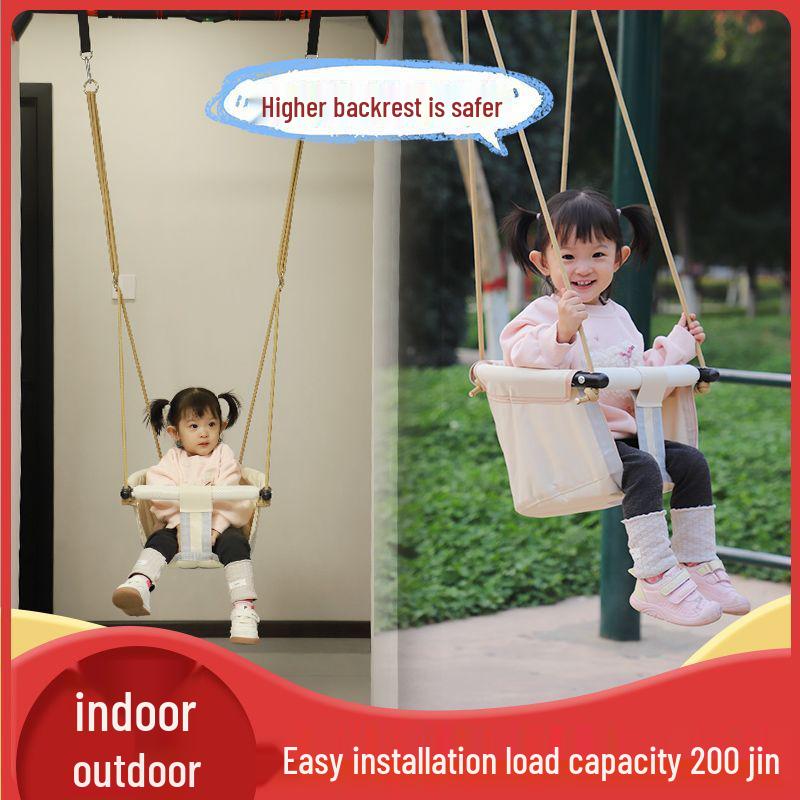 Indoor/Outdoor Hanging Swing Chair for Babies and Toddlers