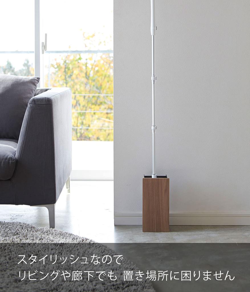 Yamazaki Flooring Wiper 3178 Stand, Lin, Brown,