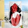 Kunst Marilyn Monroe Strandtuch Schnelltrocknend Weiche Mikrofaser Bequem Leicht