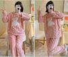 Fluffy Loungewear Warm and Cozy Top and Bottom Long Sleeve Warm and Comfortable for Fall and Gift One [Newsight] Women's Pajamas, Set, Flannel, Cute,