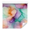 Ink Violet, Peach and Purple Wallpaper 50x1000