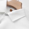 Plus Size Men's Solid Long Sleeve Polo Shirt