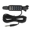 Acoustic Guitar Electric Transducer Soundhole Pickup Preamplifier Punching Free Accessories