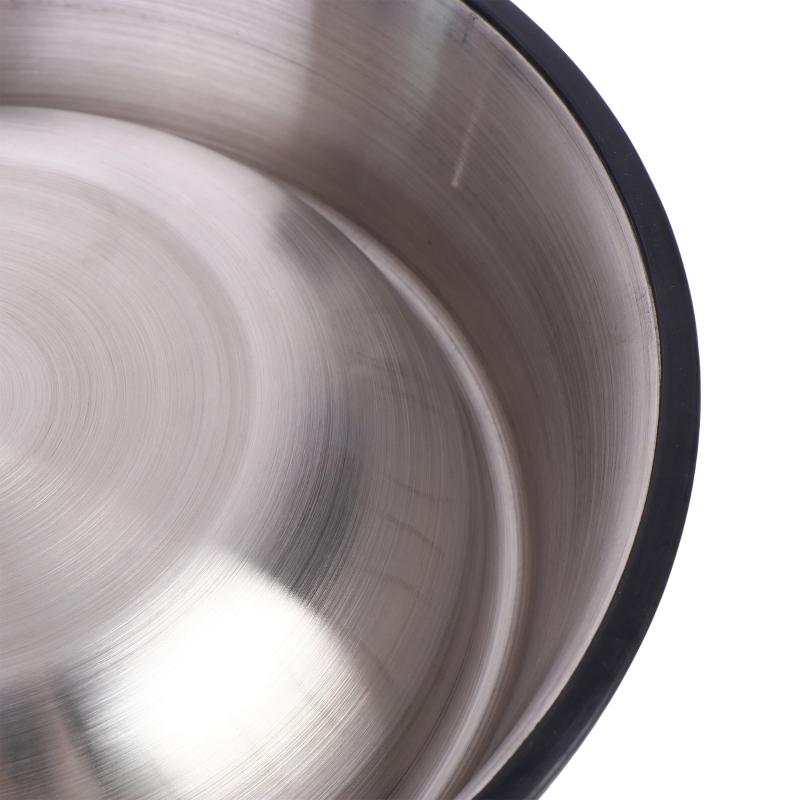 Stainless Steel Pet Dog Bowl Food Storage Container Dog Food Bowl Water Bottle Pet Bowl For Dog Cat Non-Slip Water Feeder Bowls