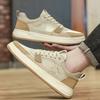 Summer Men's Shoes 2025 Breathable Mesh Sport Casual Shoes Platform Non-slip Board Shoes Trendy Zapatillas De Hombre