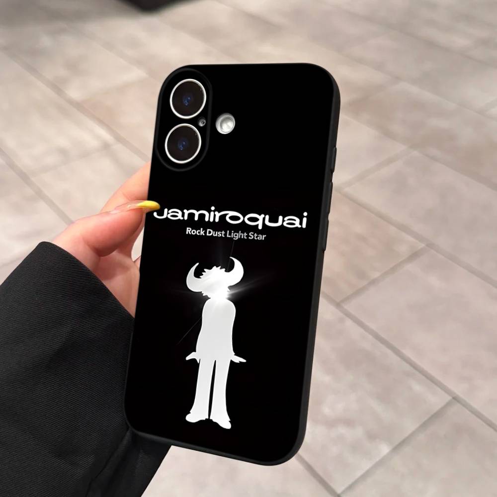 Rock Band J-jamiroquais Phone Case For IPhone 17 16 15 14 13 12 11 Pro Max Plus Mini Soft Black Cover
