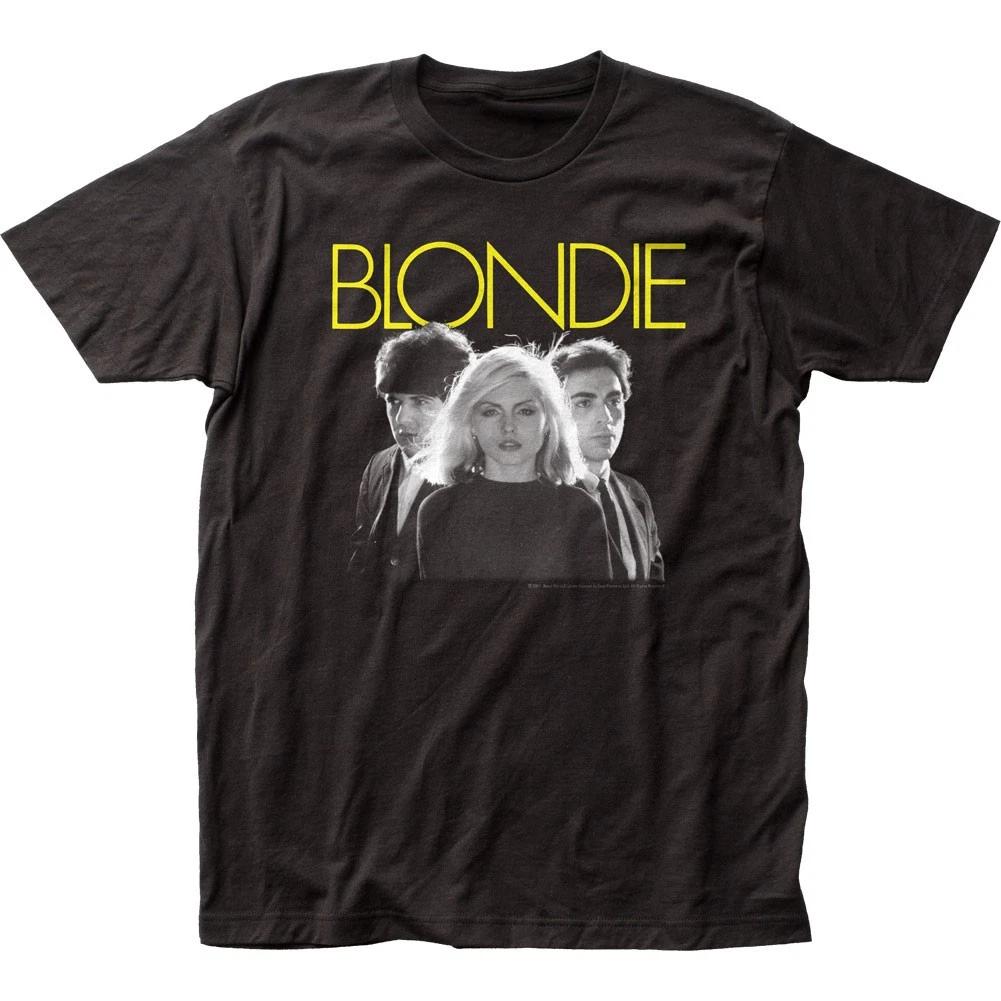 

Blondie Early Photo Mens T Shirt Music Classic Concert Band Tee New Black S