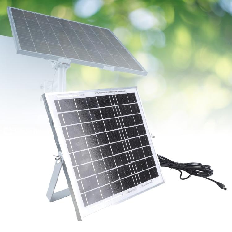 12V 0.66A Solar Panel 4.75m Output Wire 5.2x2.1mm Plug Ecological Friendly Power Solution for Outdoor Electronics Charging