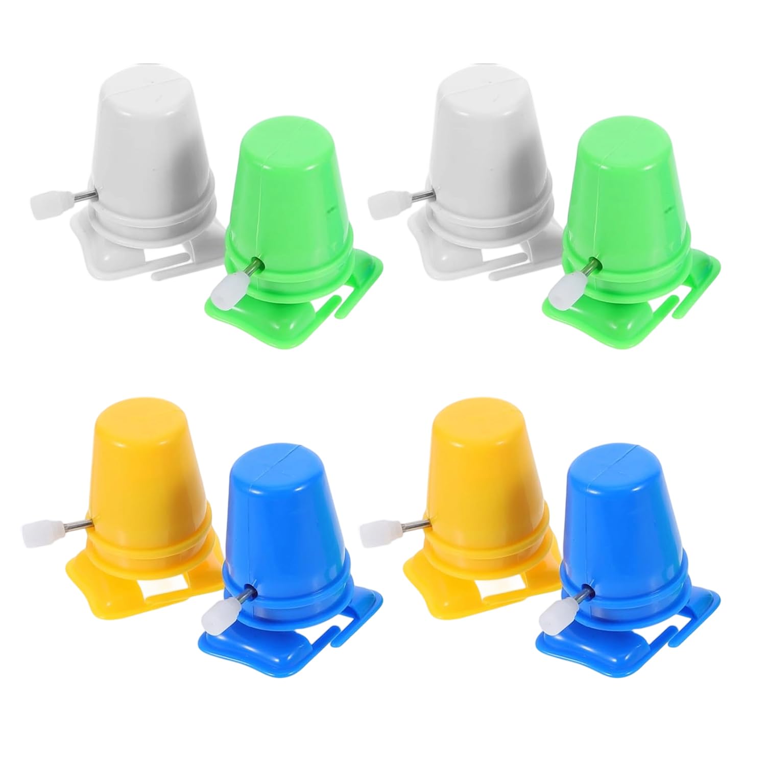 

ADOFUN 8-Piece Wind-Up Robot Kit, Handmade Toy Accessories, Replacement Parts for Plastic Movements, Perfect for Toy Making and Repair