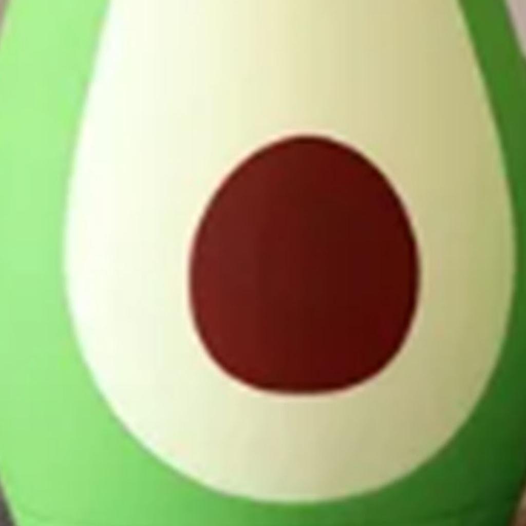 Cartoon Avocado Glass Bottle Double Layer Water Cup Portable Cute Drinking Cup Student Gifts with