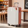 Front Hook Trolley Luggage Case for Students, Large Capacity Travel Case, Secure Men's Password Suitcase