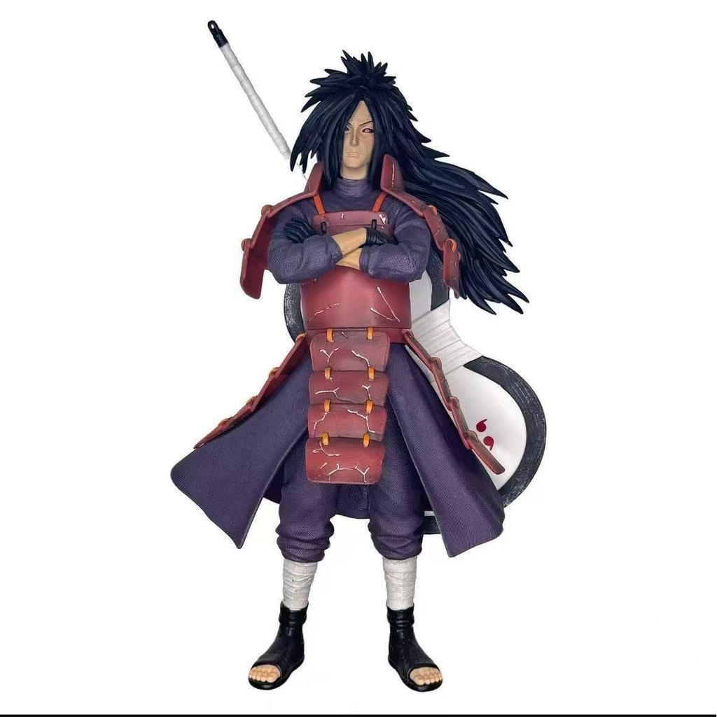 High-Quality Anime Naruto GK Uchiha Madara Figure PVC Model Statue Collectible Model Toy Desktop Ornament Collection Toys