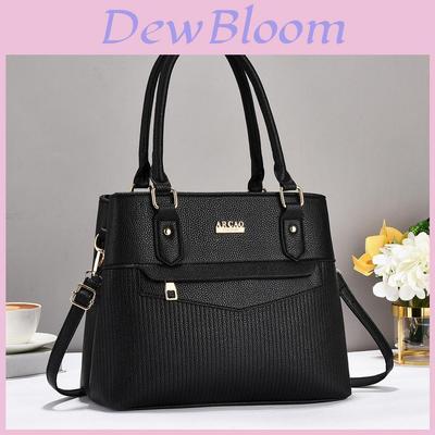 Stylish Versatile Tote Bag For Women Soft Pu Material Perfect For Daily Use In Black Grey And Tan Colors
