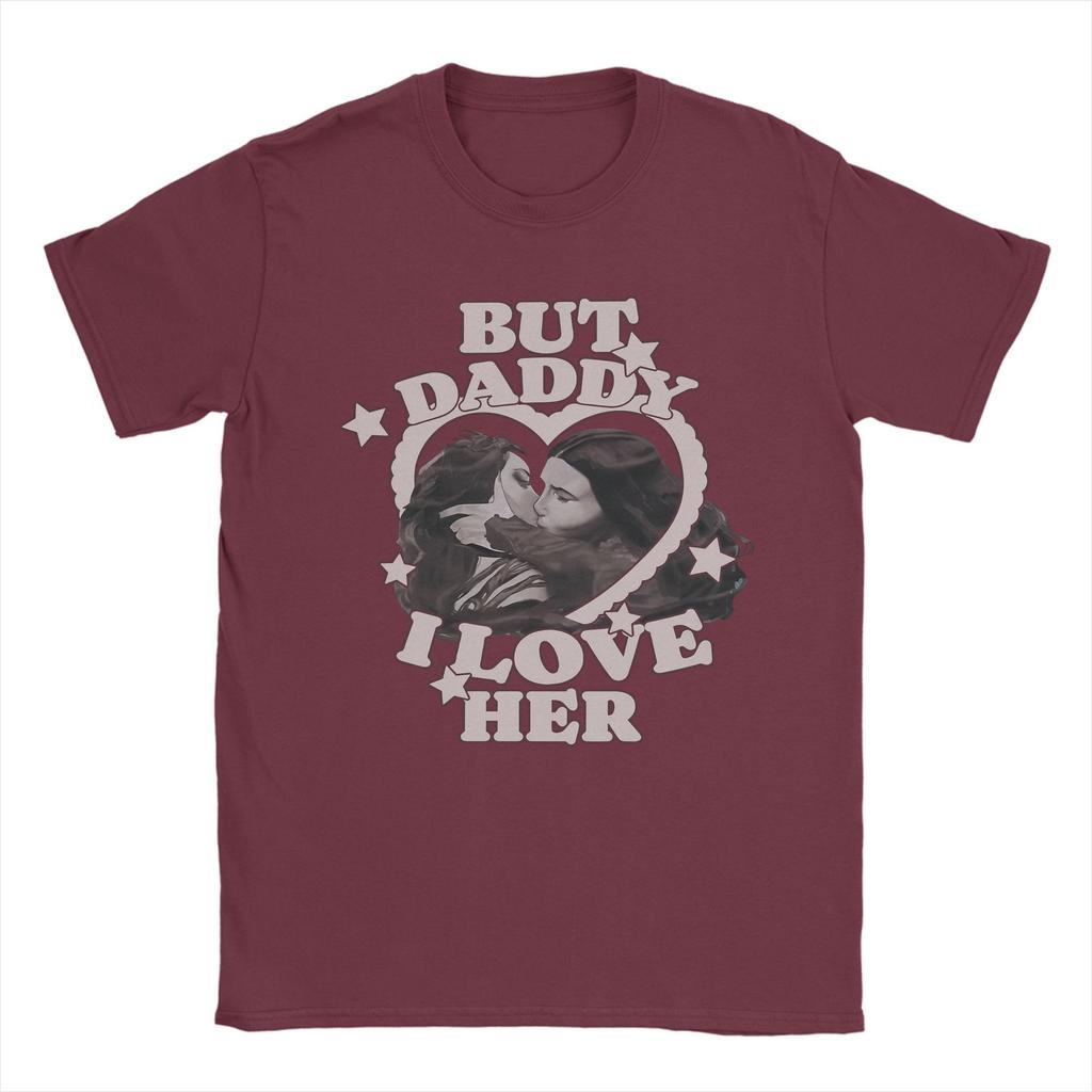 But Daddy I Love Her Aubrey Plaza Green Witch T Shirt Unisex 100 Cotton Novelty TShirt O Neck Tee Shirt Short Sleeve Clothing
