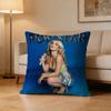 Princess of Pop  BBritney  Spears Pillow Case Cushion Cover Throw Pillow Case For Car Sofa