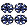 4Pcs Car Hub Cap 19in Sporty Look Protective Buckle Installation Wheel Hub Cap Cover for Model Y
